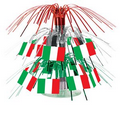 Mini Italian Flag Cascade Centerpiece